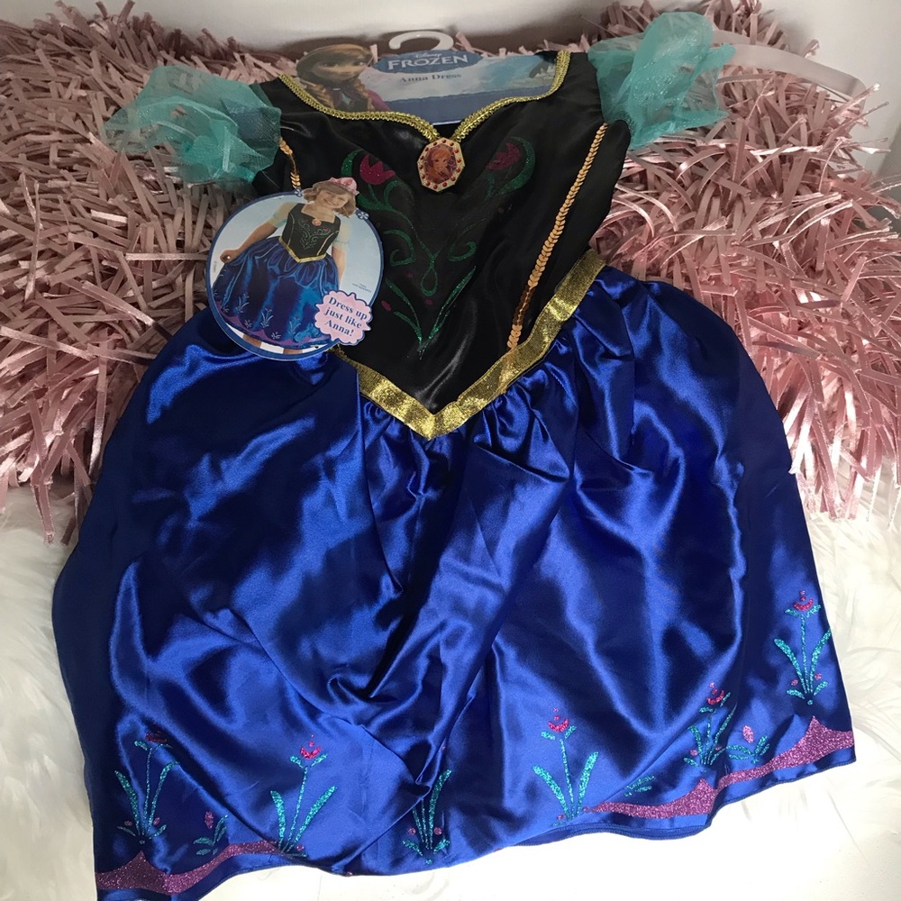 Anna dress from Disney size 4-6-+